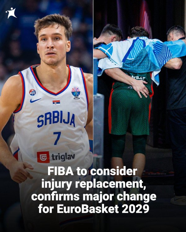 FIBA欧洲区主席：未来或允许替换伤员，参赛名单不会扩大