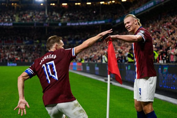 27年等待就在今朝? 哈兰德誓为挪威抢分, 争取胜意大利直通世界杯赛 27年等待就在今朝? 哈兰德誓为挪威抢分, 争取胜意大利直通世界杯赛