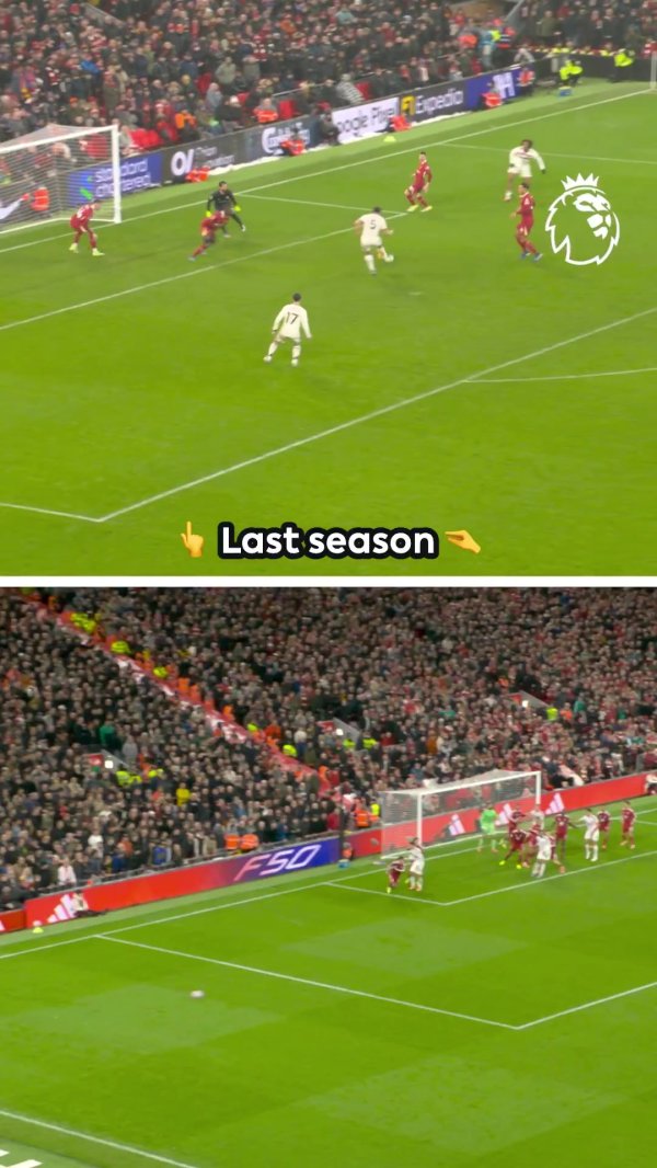 救赎!英超官方晒对比:马奎尔上赛季战利物浦踢丢致胜球 ,如今制胜 救赎!英超官方晒对比:马奎尔上赛季战利物浦踢丢致胜球 ,如今制胜