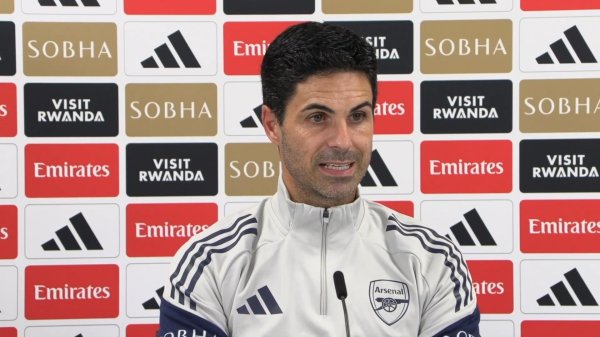 阿尔特塔：对于道曼要管理很多因素，我们必须谨慎再谨慎